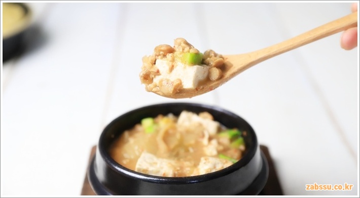 된장찌개 맛있게 끓이는법과 칼로리 정보로 건강한 한끼 만들기